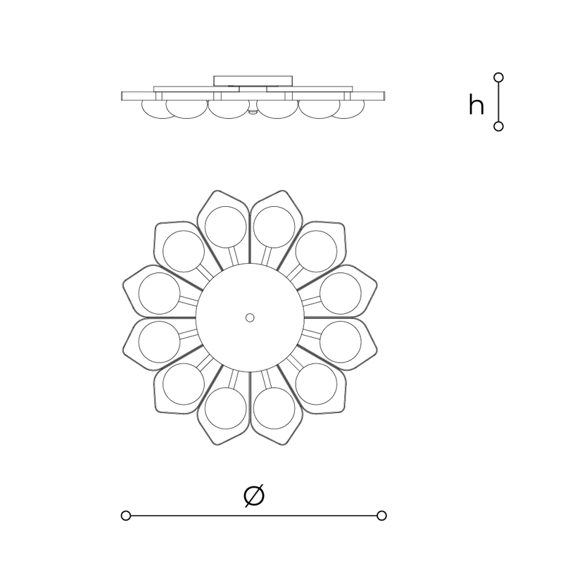 Plafonniers Salon