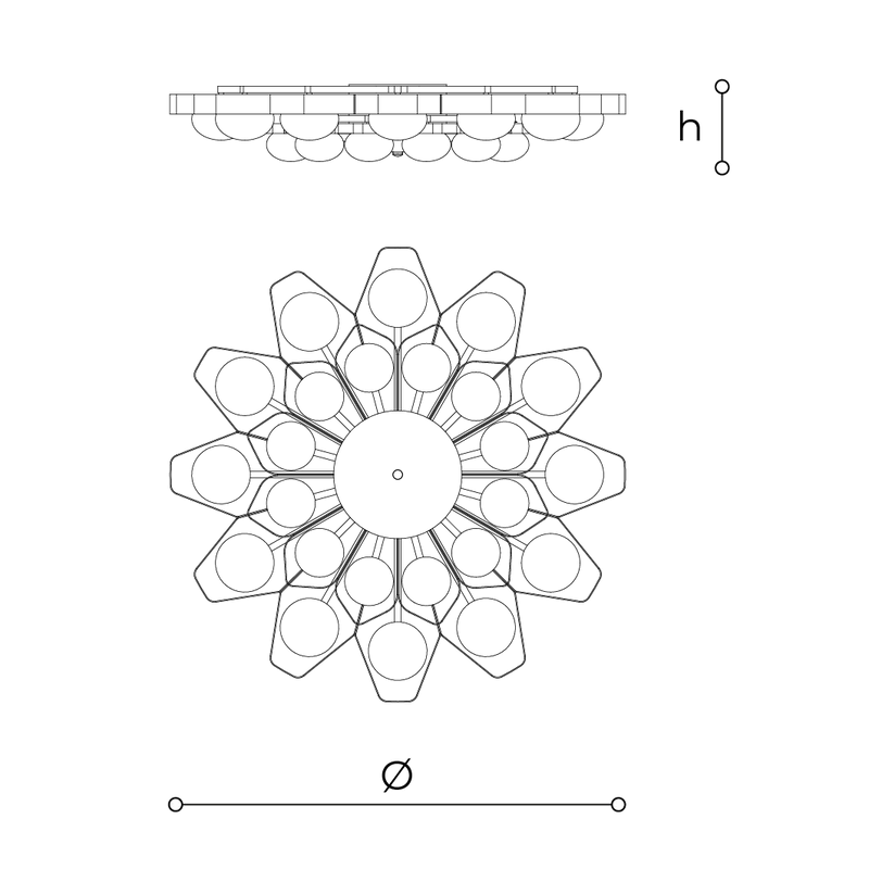 Lumiere Salon Plafond
