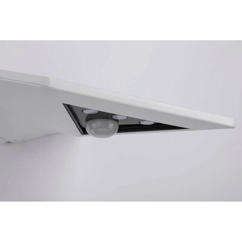 LED Solar Sensor-Wandleuchte Yoko IP44 3000K Weiß