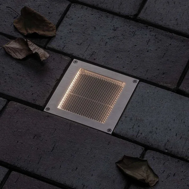 LED Solar Bodeneinbauleuchte Aron mit Bewegungsmelder IP67 3000K