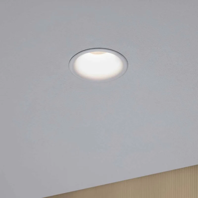 3er-Set LED Einbaulampen Cymbal Coin Warmdimmfunktion IP44 Weiß