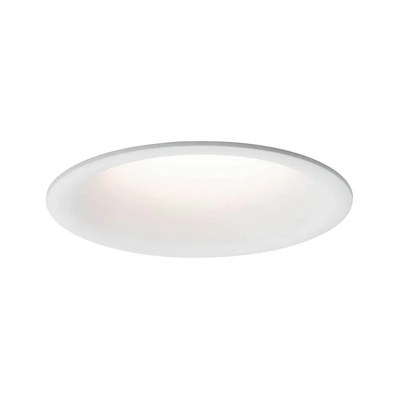LED Einbauleuchten-Set Cymbal Coin starr Dimmbar 2700K IP44 Weiß