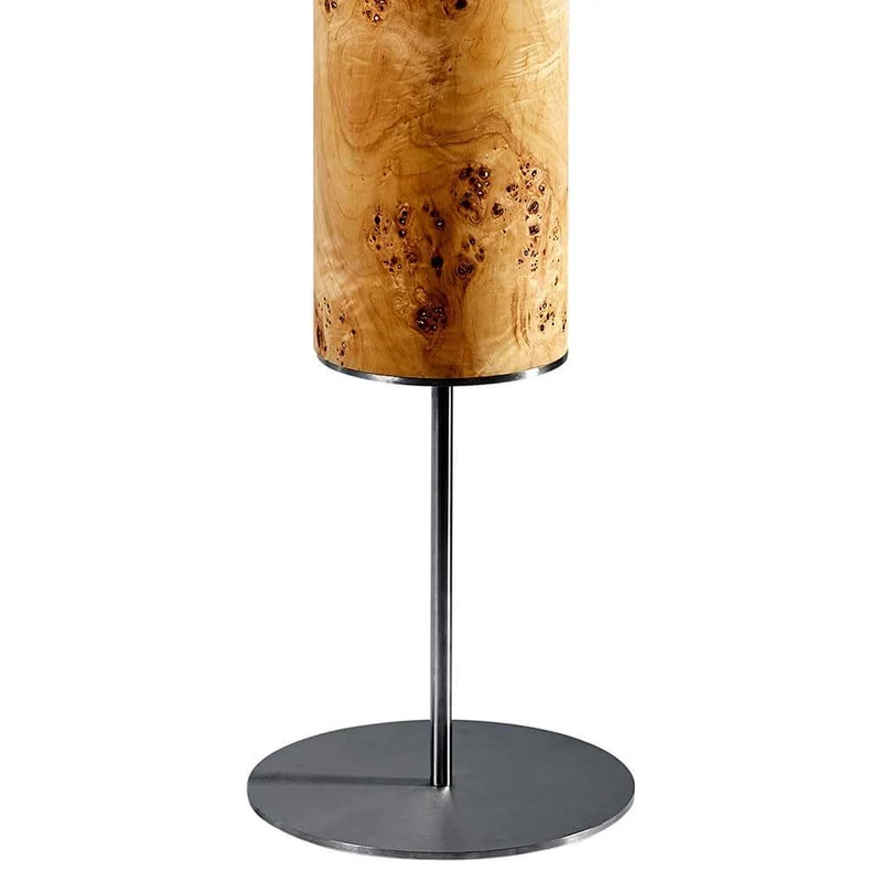 LED Holz-Stehleuchte Arbor 190cm Pappel Maser