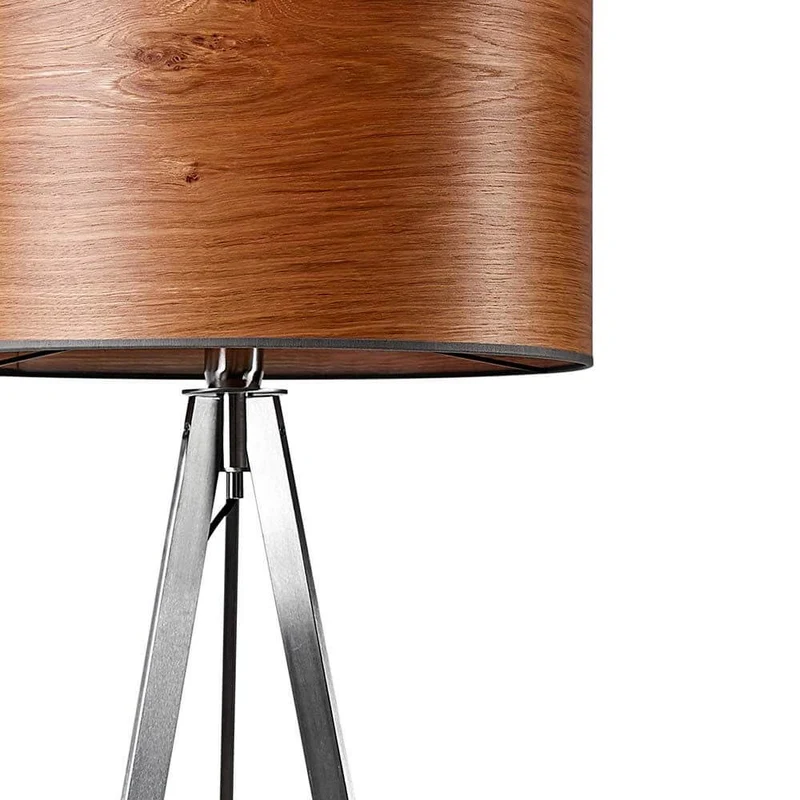 Dreibeinstehlampe Atticus 150cm Deutsche Eiche