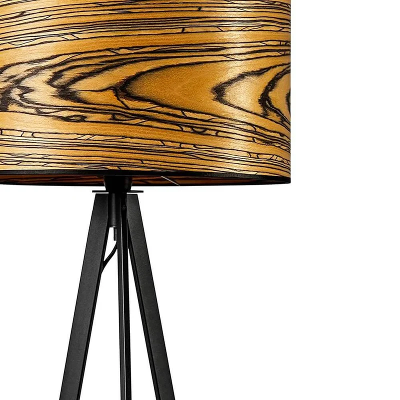 Dreibeinstehleuchte Atticus 150cm White Ebony