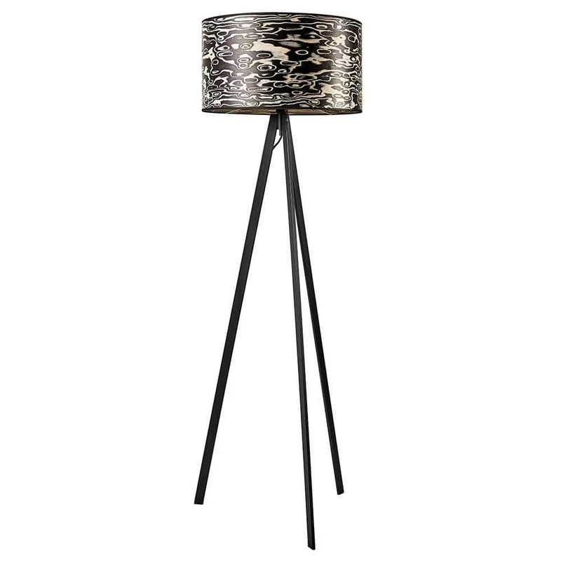 Dreibeinstehleuchte Atticus 150cm Nero
