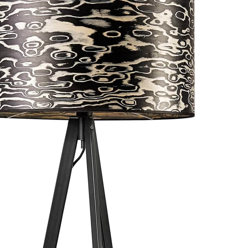 Dreibeinstehleuchte Atticus 150cm Nero