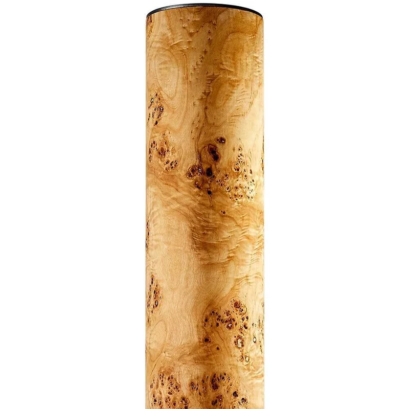 LED Holz-Stehleuchte Arbor 190cm Pappel Maser