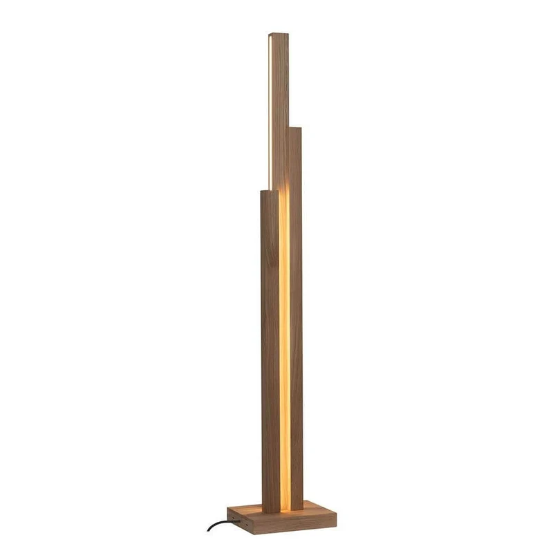 LED Stehlampe Soho Touch-Dimmer 5600lm Eiche-Geölt