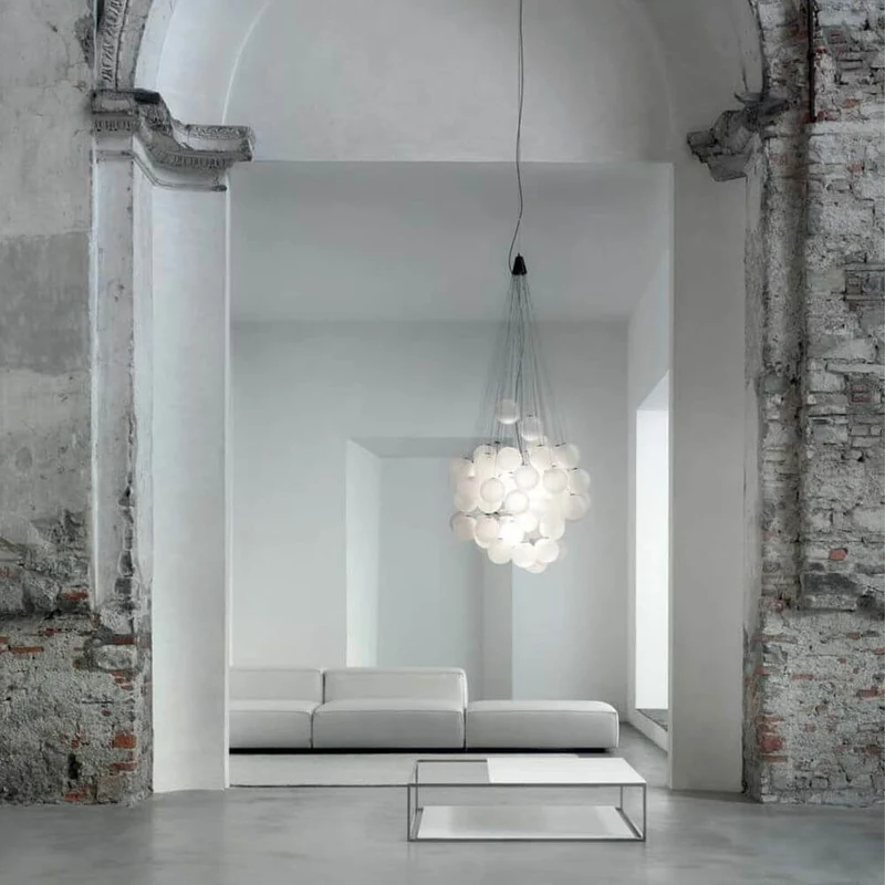 Luceplan Stochastic 48 Kugeln & Stangen (ohne Structur)
