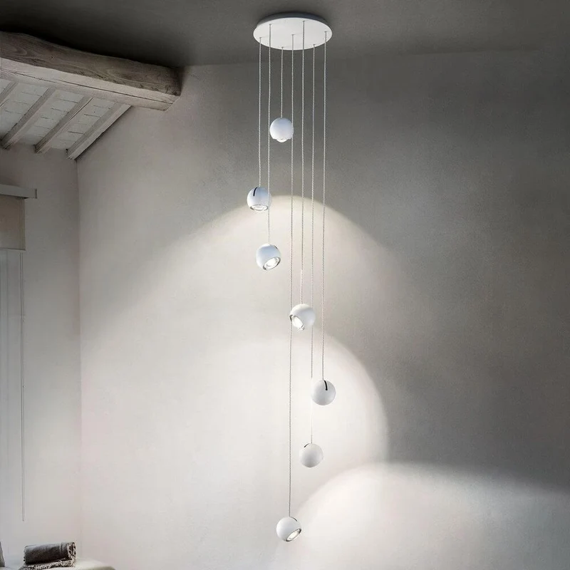 Lodes Spider LED Hängelampe verstellbar (ohne Baldachin)