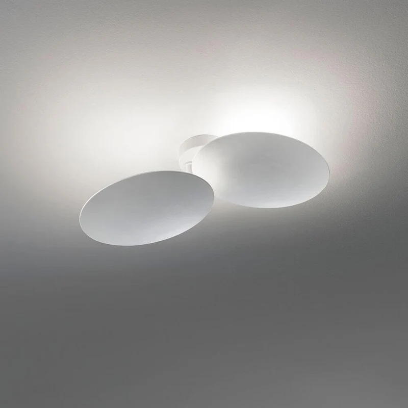 Lodes Puzzle Round Double LED Wand- & Deckenlampe