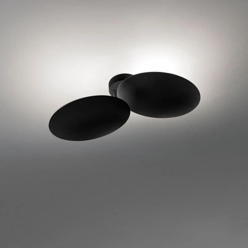 Lodes Puzzle Round Double LED Wand- & Deckenlampe