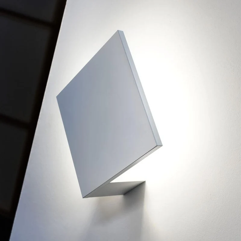 Lodes Puzzle Outdoor Single Square LED Wandlampe