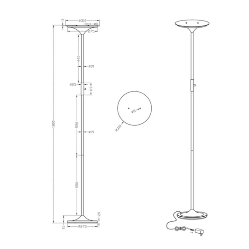 Lampadaire Led Salon