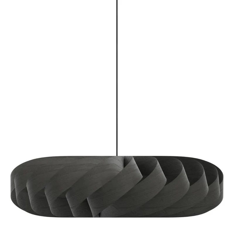 TR5 Pendel Ø100 - Sort/Birk | Tom Rossau Design