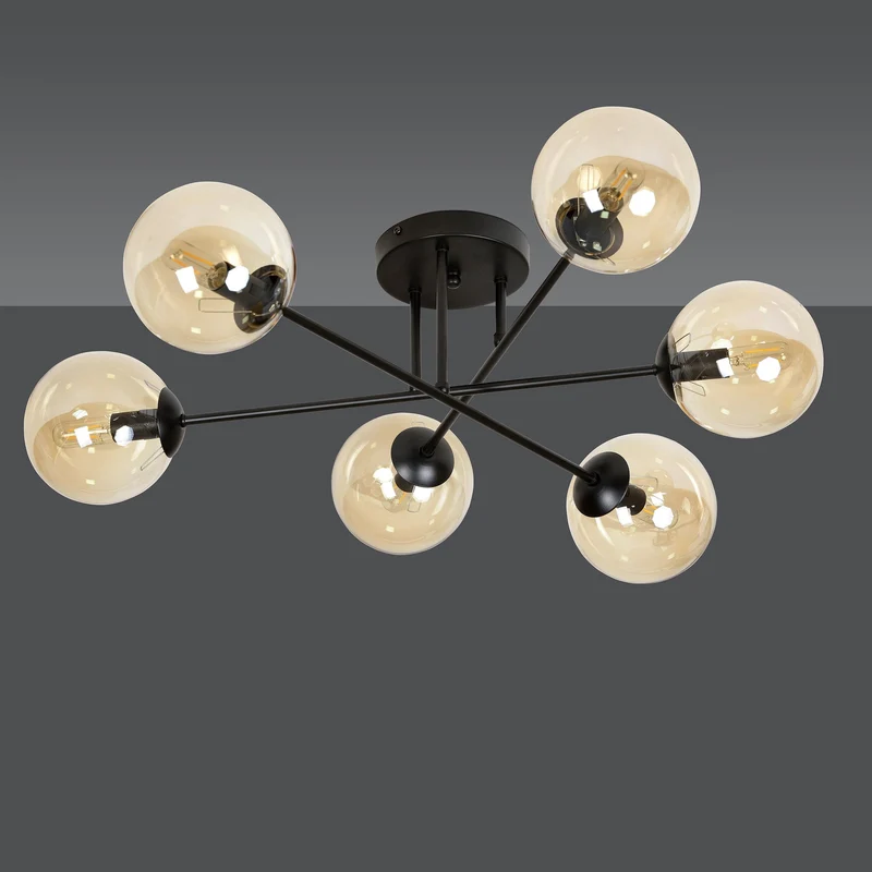 Plafonnier 6 Lampes