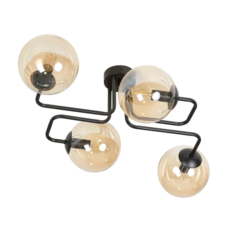 Plafonnier Boule Art Deco