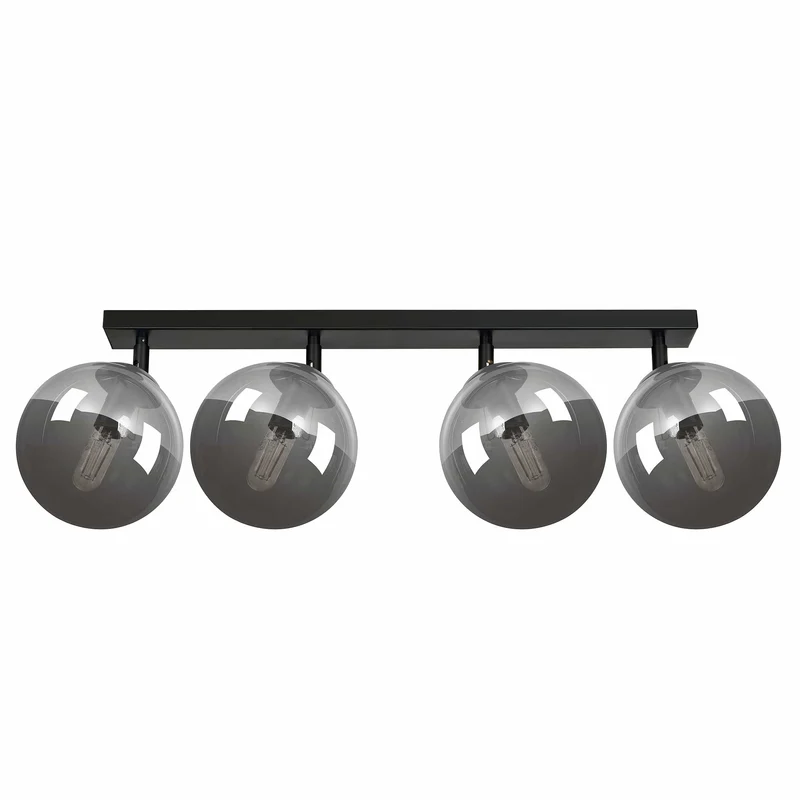Plafonnier Boule Noir