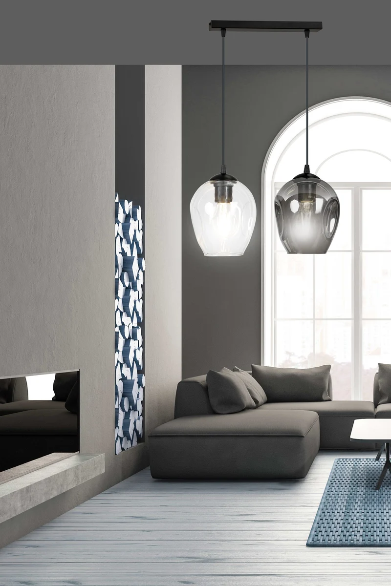 Suspension Double Luminaire
