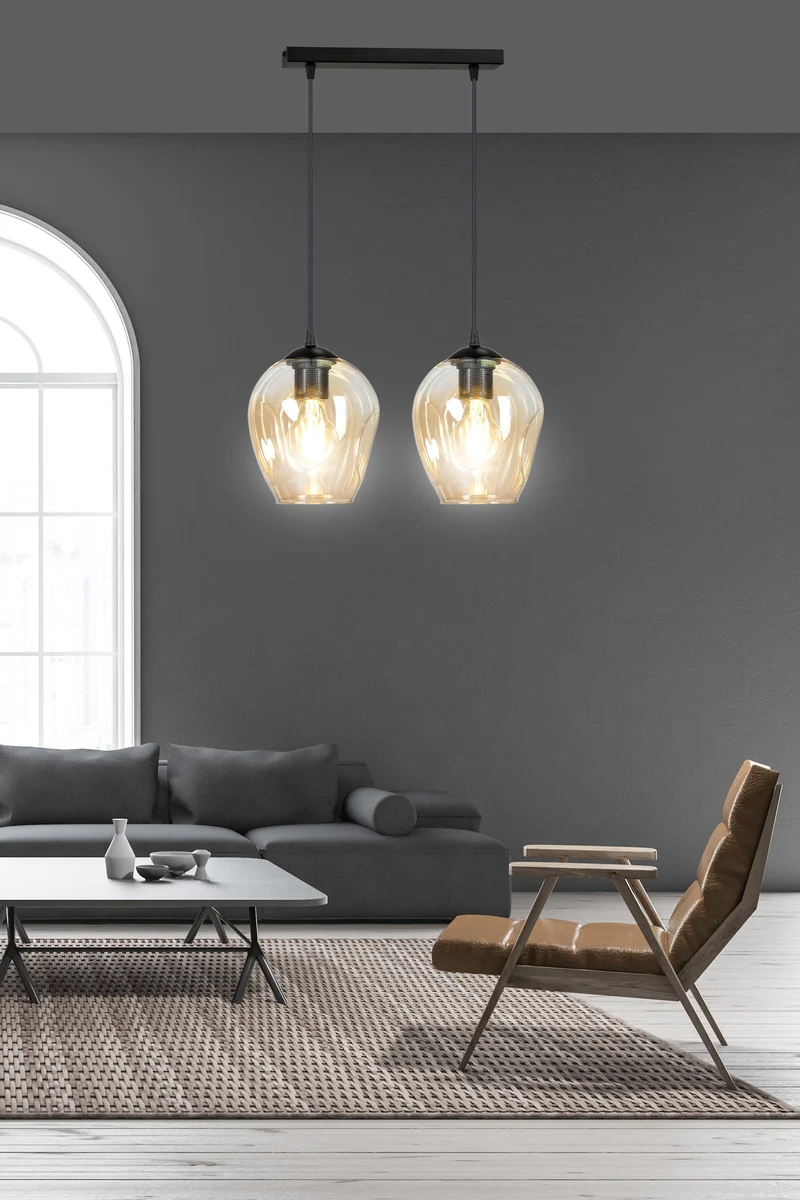Suspension Industrielle Vintage