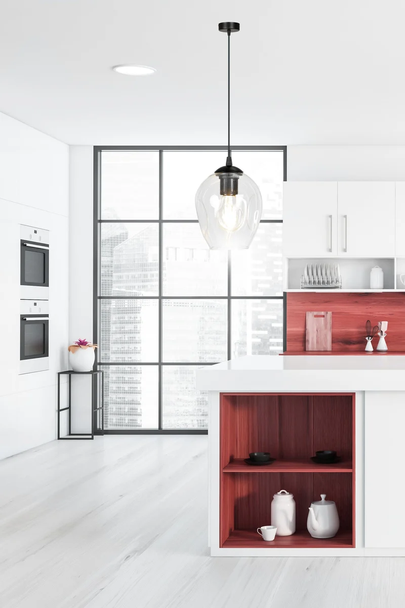 Lampe Suspension Verre Soufflé