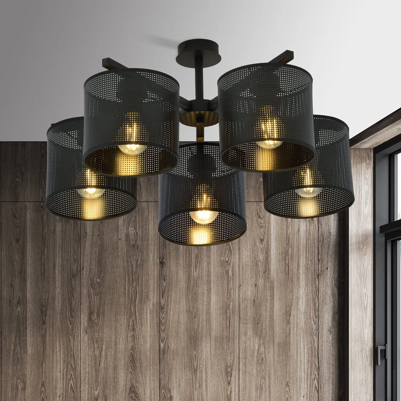 Plafonnier Rustique Chic