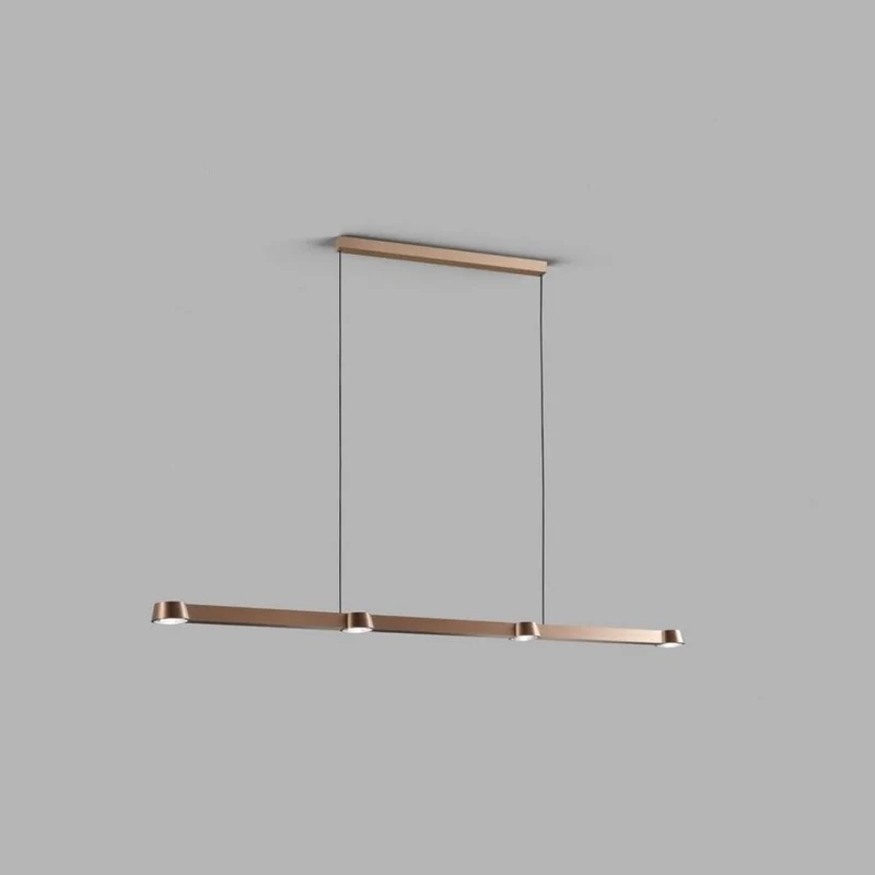 Optic Langbord L150 Rosa Guld LED - Pendel