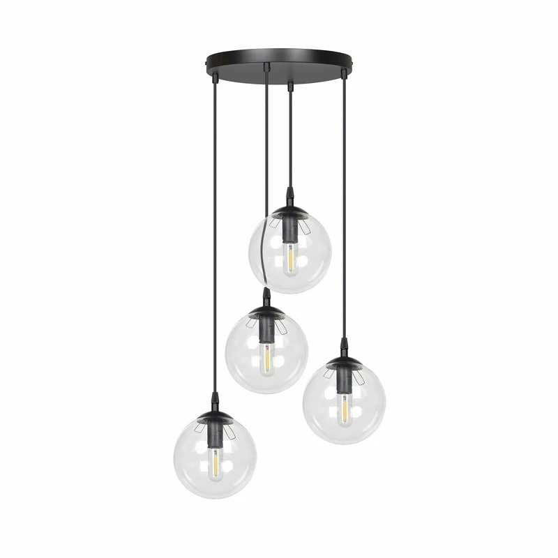 Lampe Suspension Boule Verre
