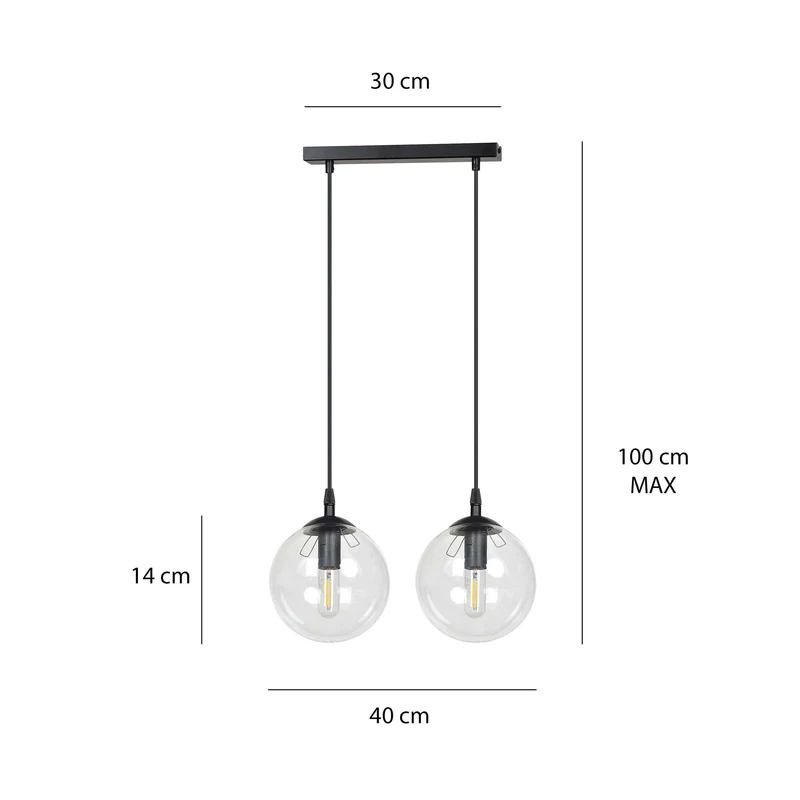 Globe Suspension Luminaire
