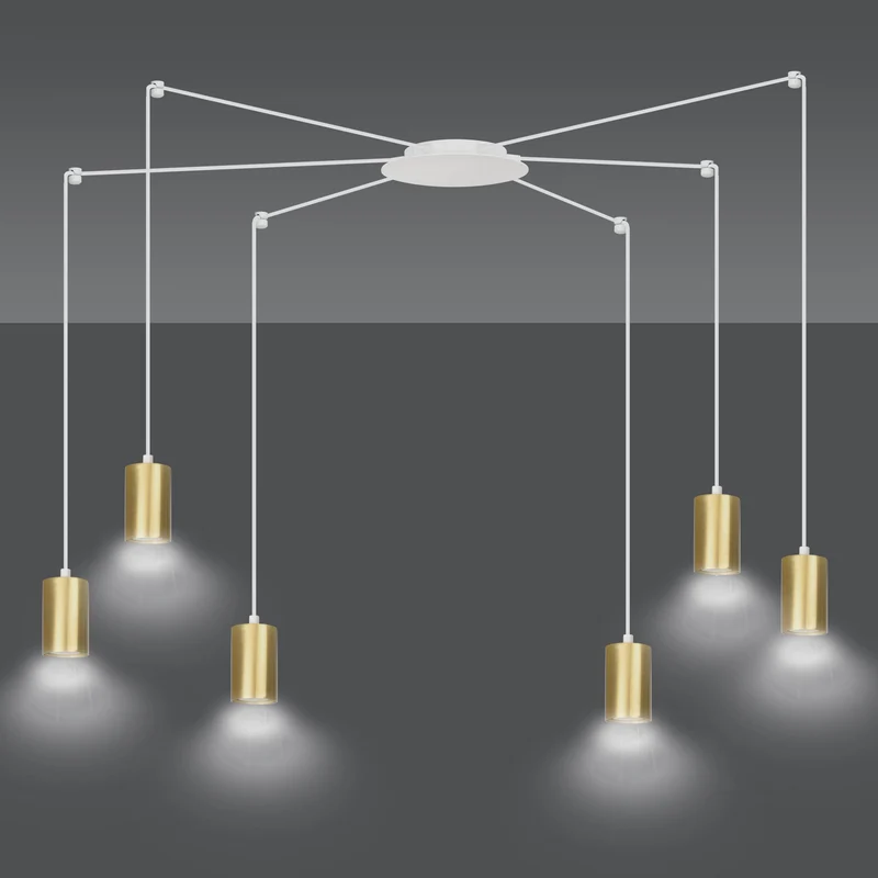 Luminaire Araignée Blanc