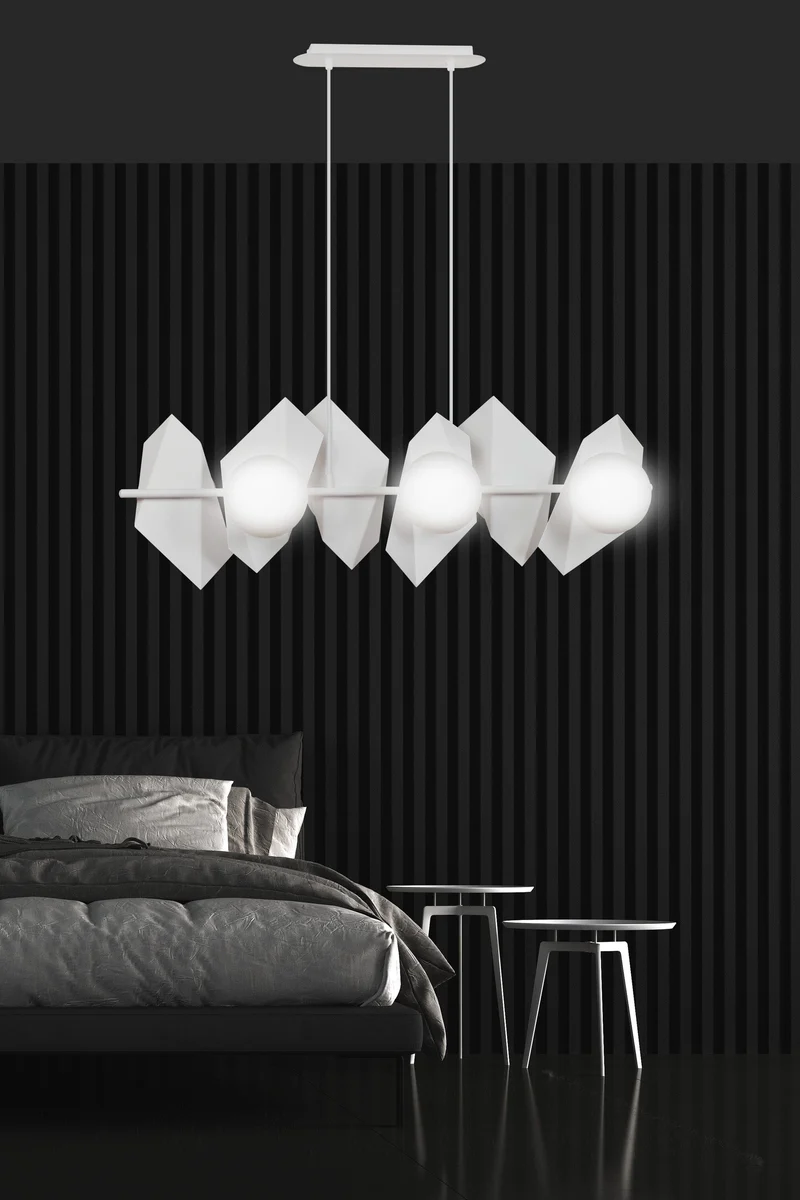 Luminaire Salon Blanc
