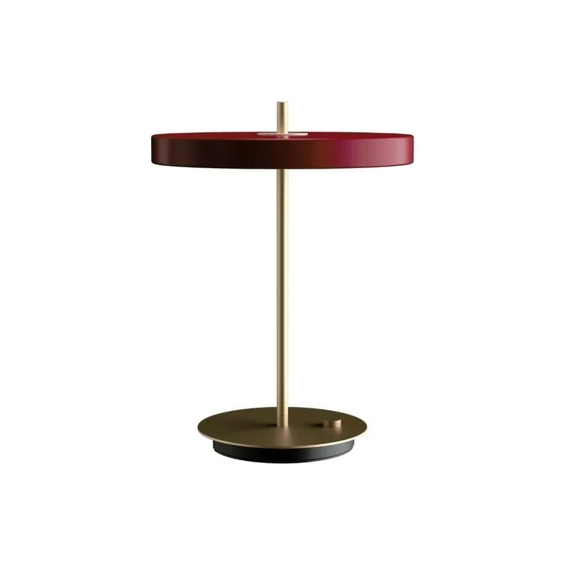 Asteria Bordlampe Usb Rød
