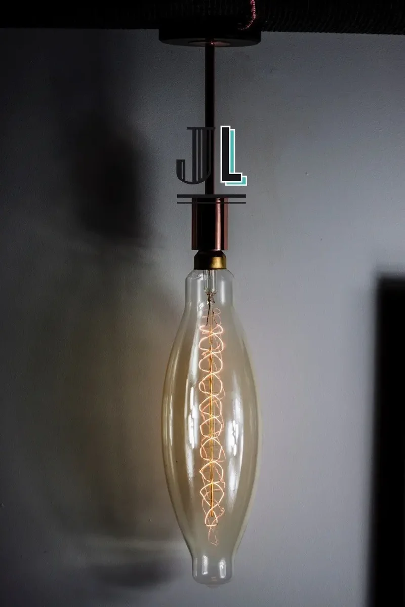 Ampoule globe à filament E27 Navett ambrée