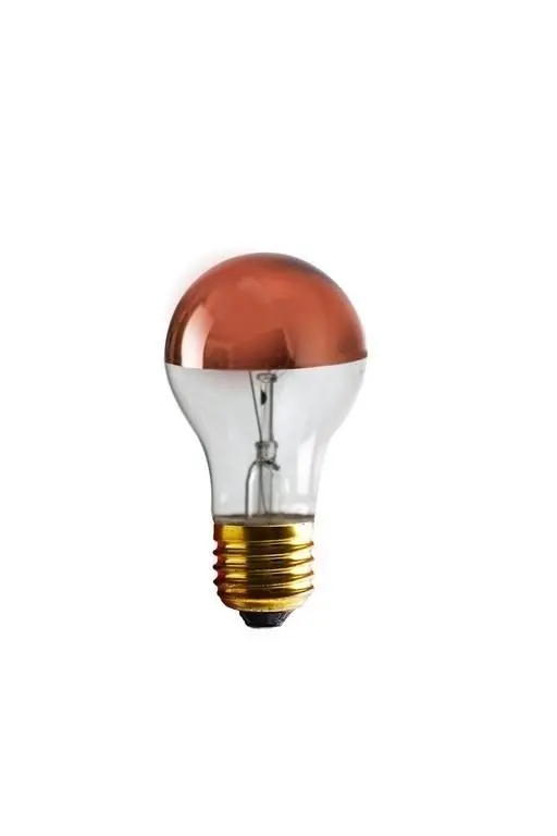 Ampoule standard calotte cuivrée