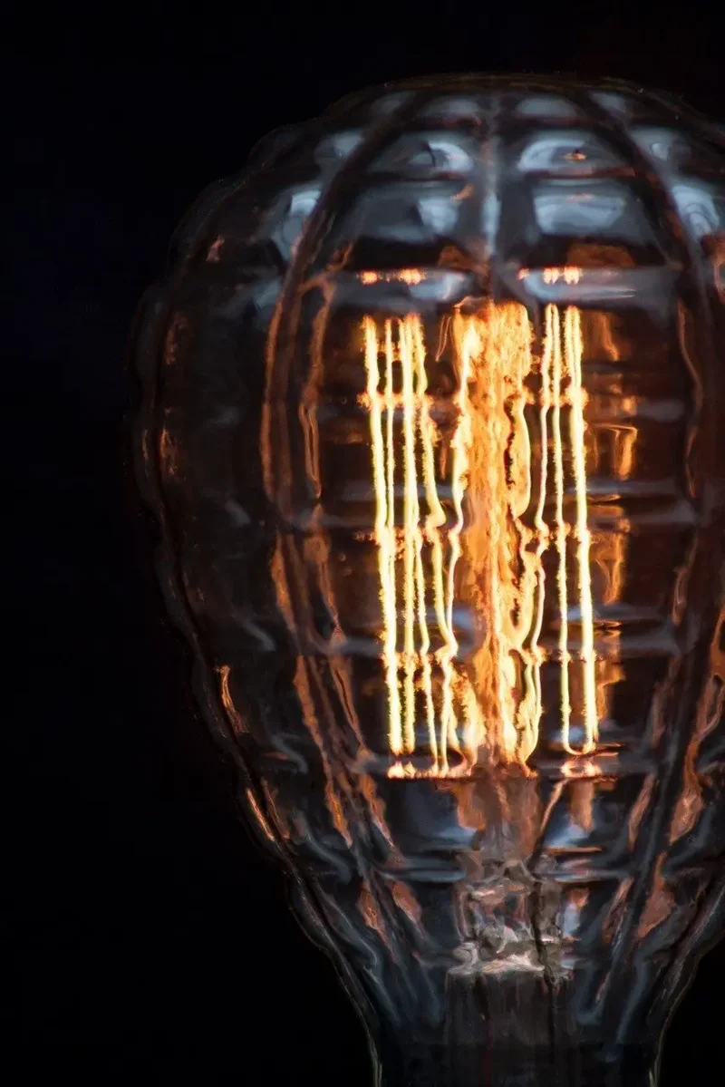 Ampoule Vintage E27 60W – Edison Waffle Gaufrée