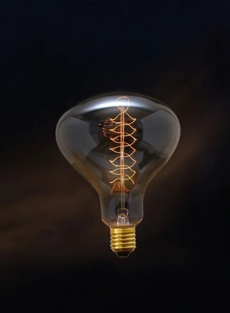 Ampoule vintage 60W E27 filament torsadé Jordan