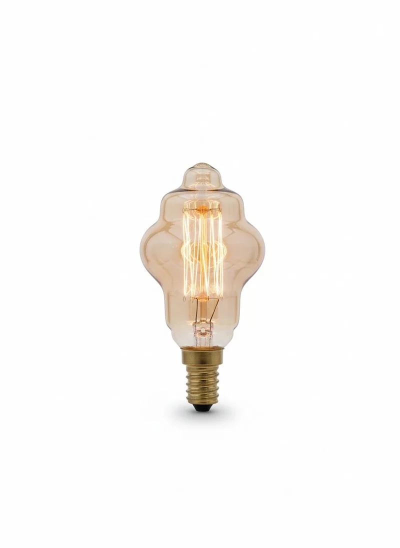 Ampoule vintage petit culot E14 60W Leo