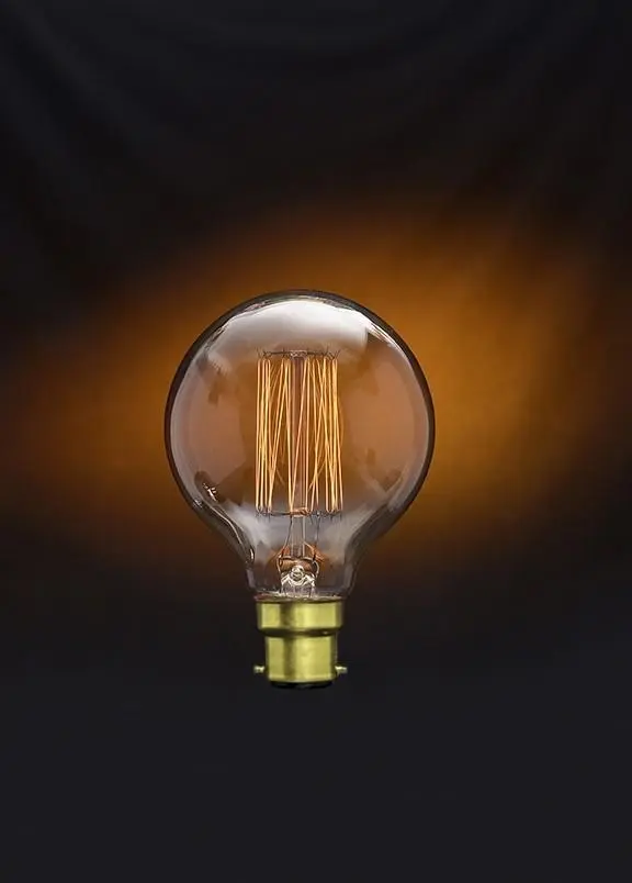 Ampoule Vintage G80 B22 à Filament Cage 60W – Modèle Billie