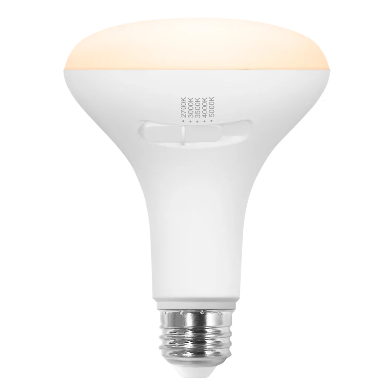 SYLVANIA TruWave BR30 LED Light Bulb, 7.5W = 65W, 5 CCT Select 2700 / 3000 / 3500 / 4000 / 5000K, Dimmable, 650 lms, Frosted Finish - 1 PK