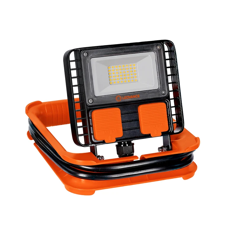 LEDVANCE Performance Class Work Light, 25W, Integrated USB, 2500 lms, Non-Dimmable, 80 CRI, Linkable, 5000K, Daylight - 1 PK