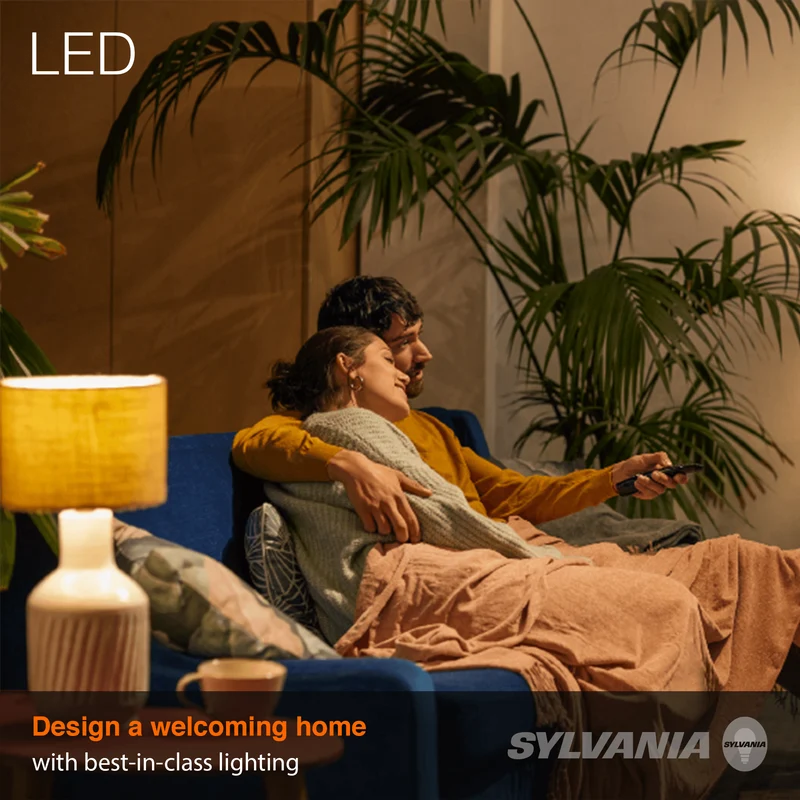 SYLVANIA 3-Way 6/13/19W EverydayLED Light Bulb, A21 LED, Non Dimmable, 600/1500/2150 Lumens, 2700K, Soft White - 4 PK