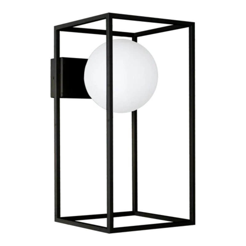 Applique Daisy – Verre opaque, design classique pour salle de bain