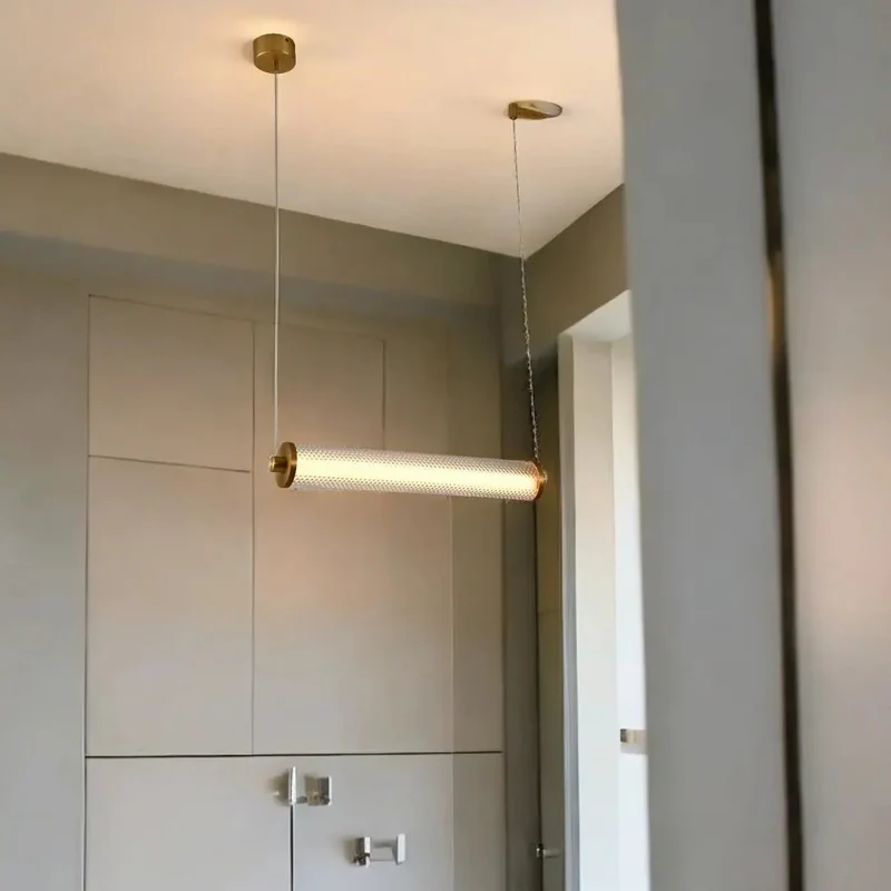 Suspension horizontale Tiffany – Luminaire design LED dimmable élégant