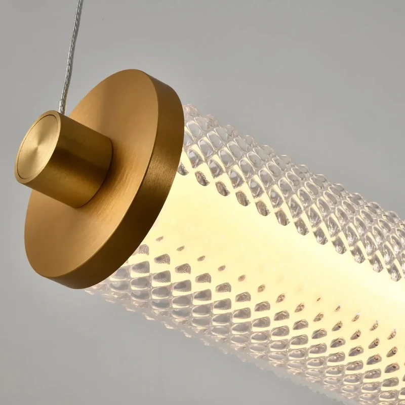 Suspension horizontale Tiffany – Luminaire design LED dimmable élégant