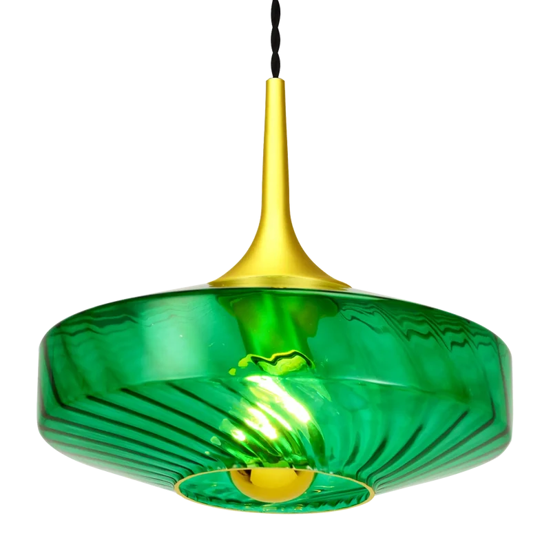 Suspension Roxanne Ø28 cm – Suspension décorative en verre soufflé élégant