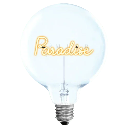Ampoule décorative LED sans fil "PARADISE" - Message In The Bulb