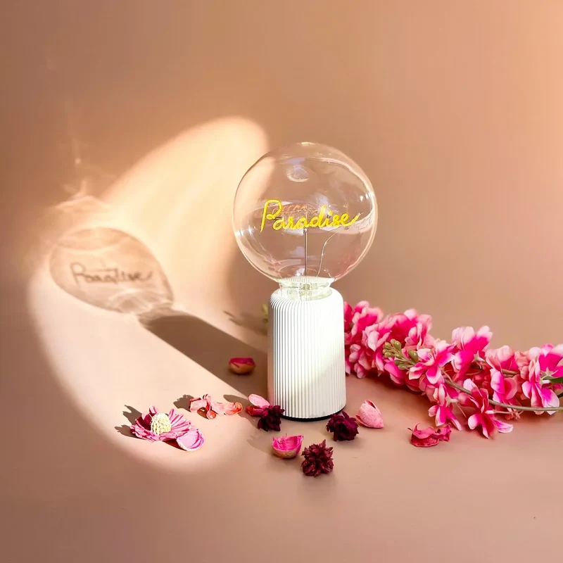 Ampoule décorative LED sans fil "PARADISE" - Message In The Bulb