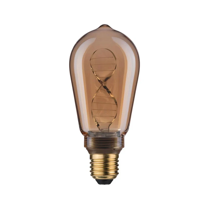 E27 3,5W LED Kolben Helix 1800K Gold