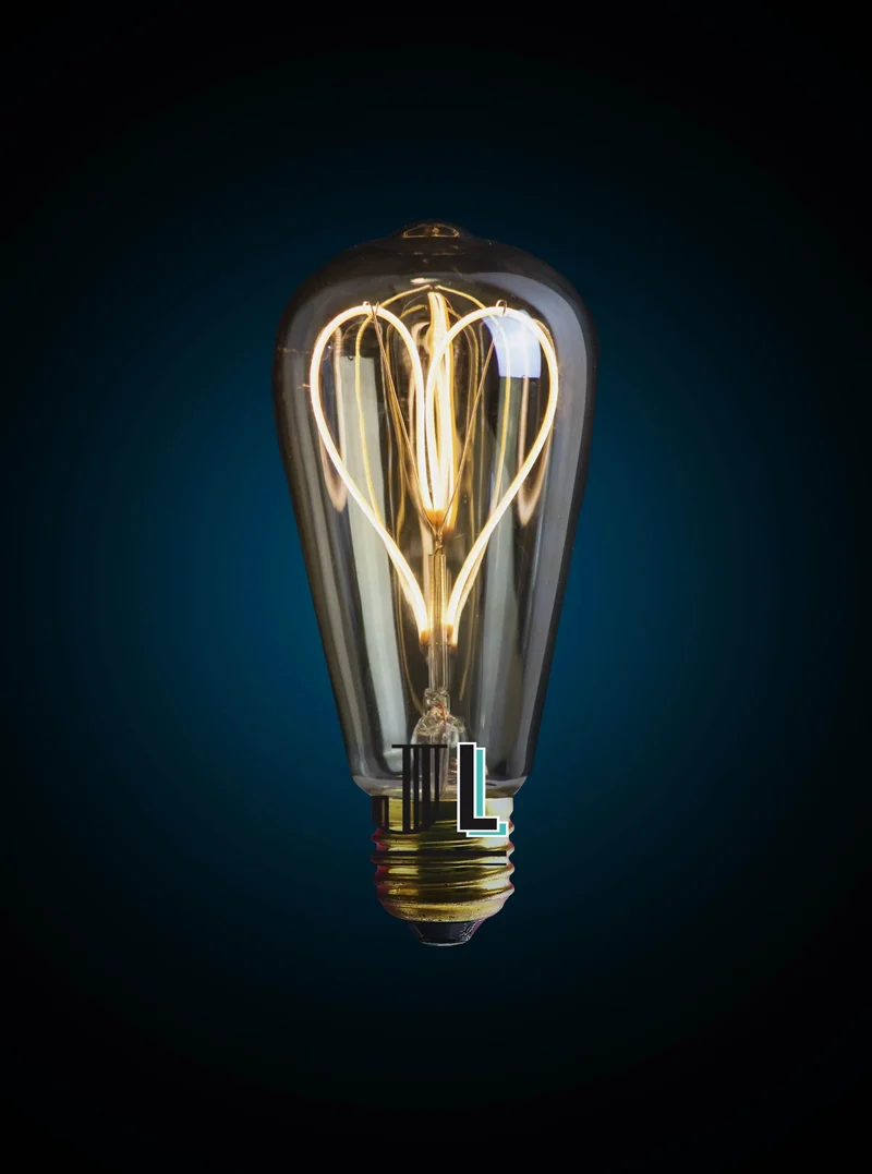 Ampoule LED Dimmable E27 Tube Vintage 4W (Eq. 50W)